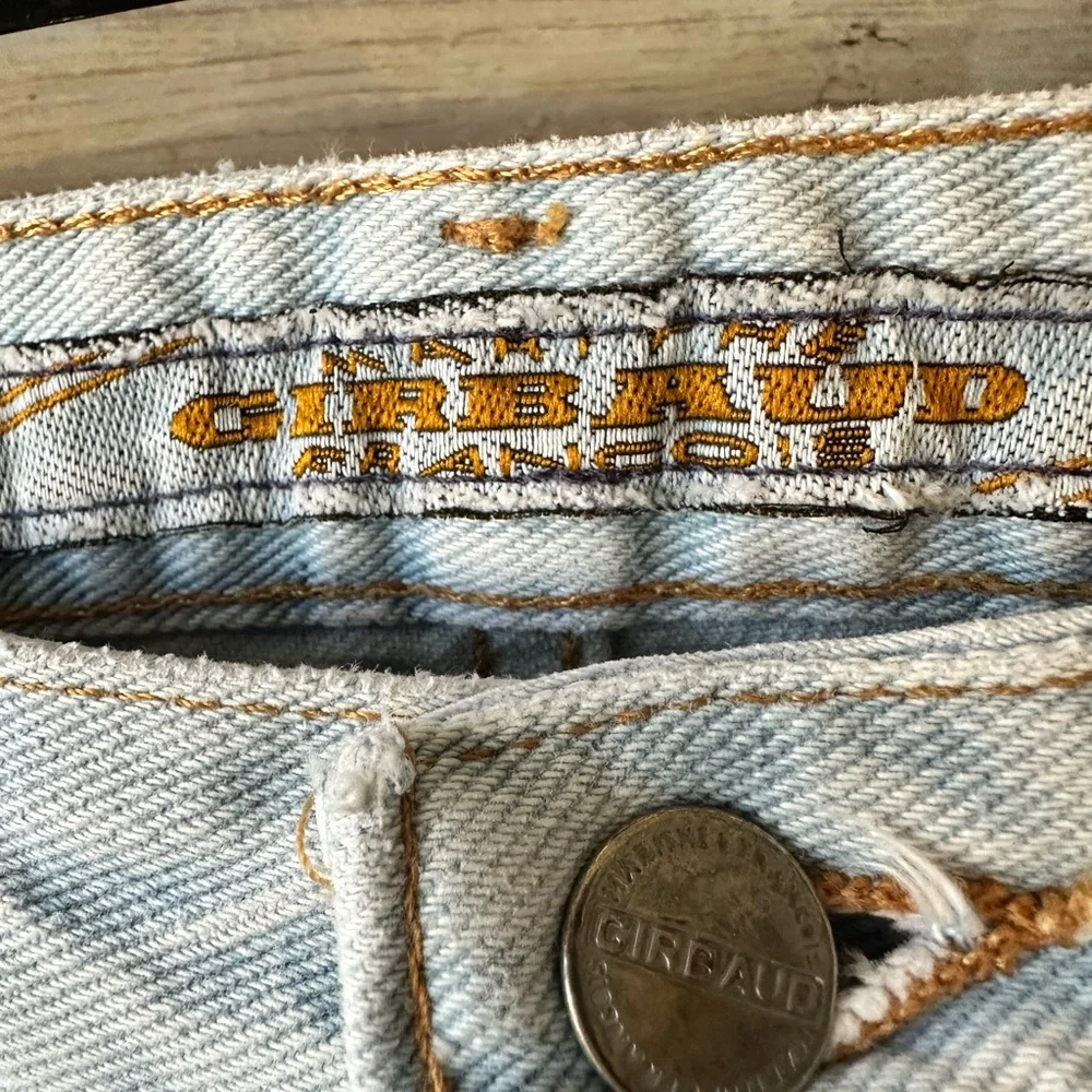 👖 Marithé + François Girbaud Vintage Stone Wash Denim Capri Jeans 9/10 Long